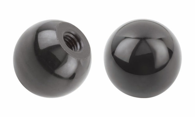 Ball knob EH 319, high glossy, plastic thread